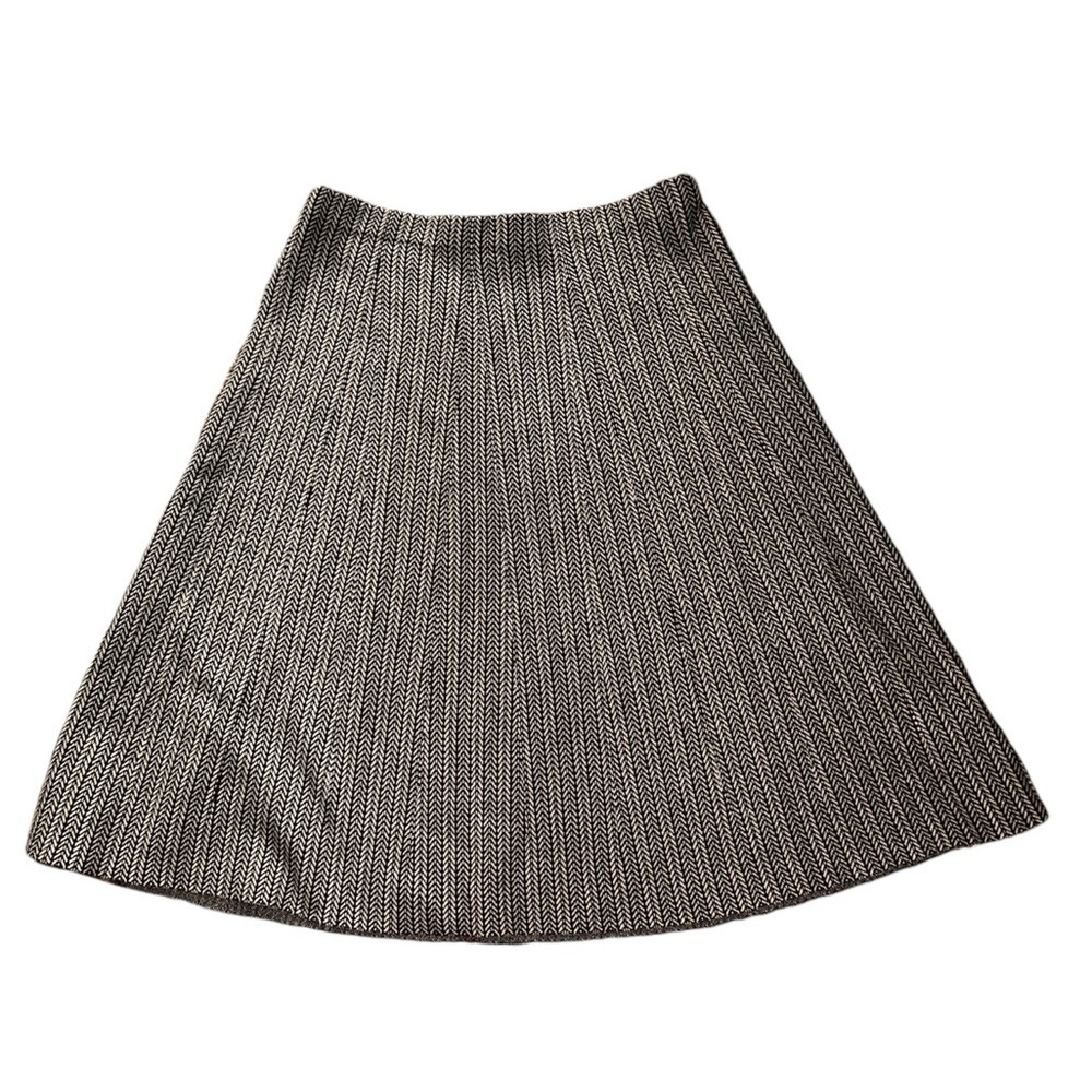 Milano Herringbone Knit Skirt